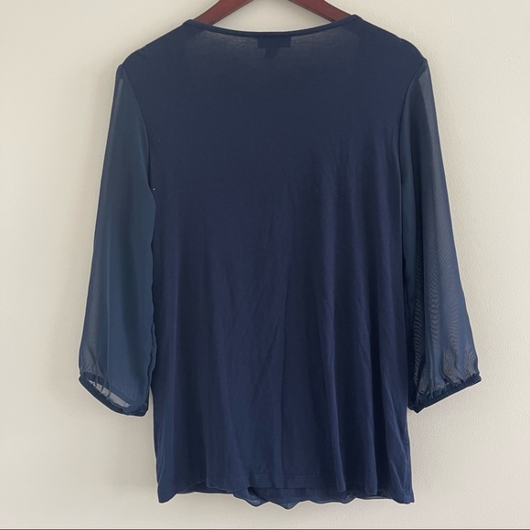 Navy blouse - Picture 5 of 5